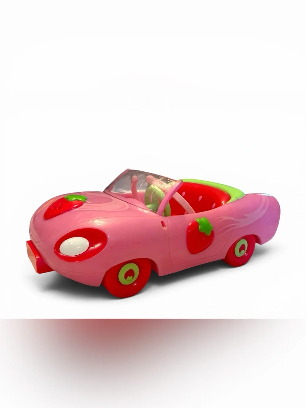 2008 Strawberry Shortcake Berry Sweet Convertible Car Hasbro Pink Vehicle Toy
